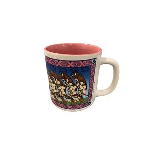 Vintage Allen Lewis Santa Fe New Mexico 1992 Buffalo Rod Verlarde Jicarilla Mug